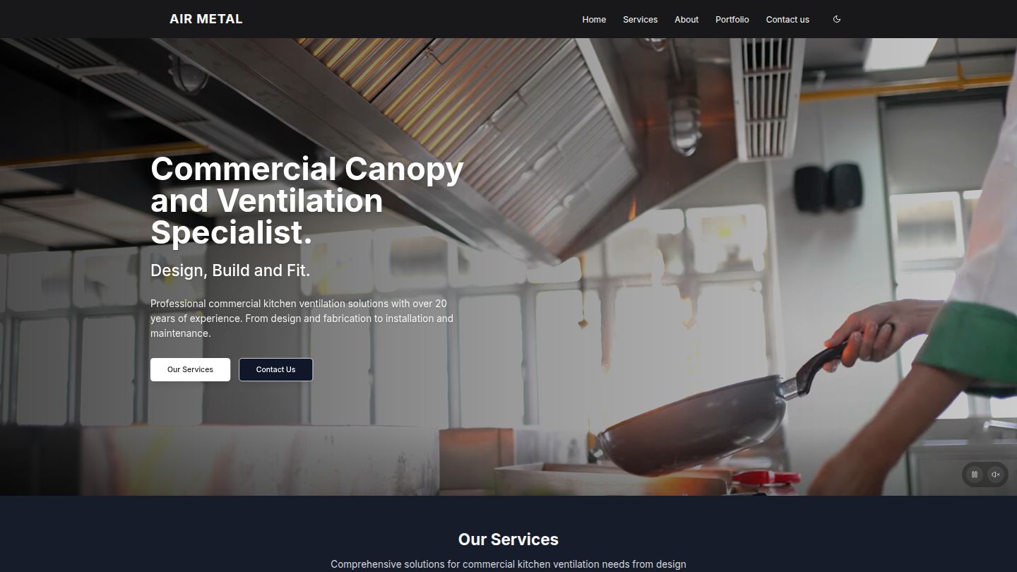 Website - Air Metal